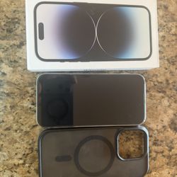 I Phone 14 Pro 128G With Case 