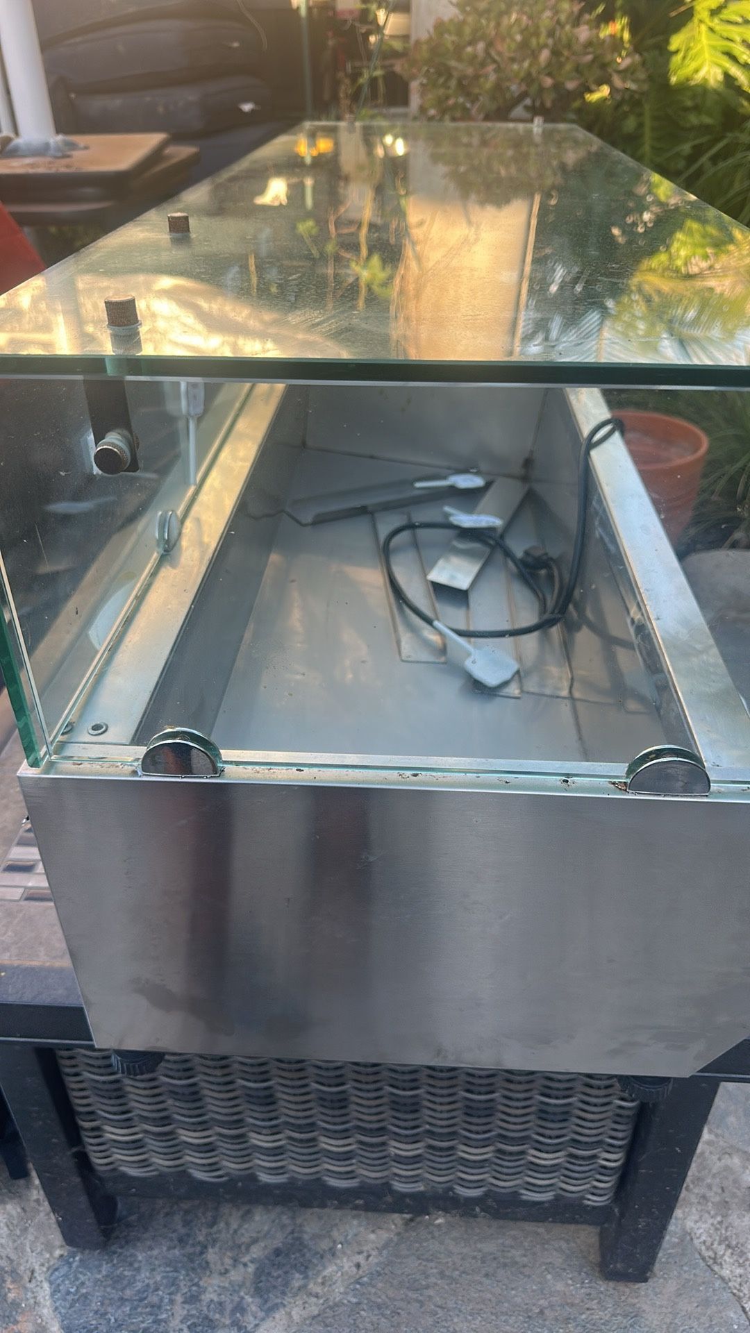 Omcan Refrigerated Salsa Rail