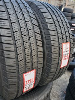 (2) brand new 226/65/17 Michelin tires