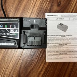 Metabo battery charger w/ USB charger