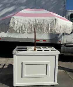 Custom Snack Cart / Candy Cart with Fold-Out Side Shelves