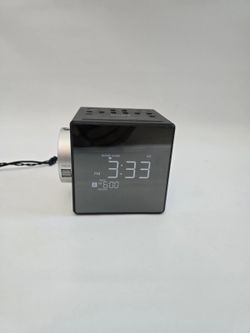 Sony Cube ICF-C1PJ Clock Radio w/Nature Sounds &amp; Projection