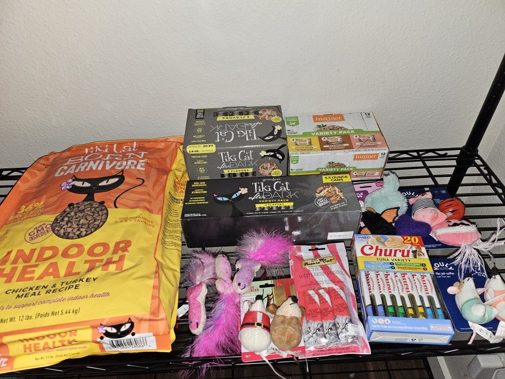 Cat Supplies - TikiCat - Toys - Treats 