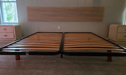 King size bed  with mattress