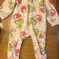 12 Month “The Grinch” Christmas Pjs