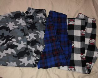 Free Fleece Pajama Pants For Boys Size 10-12