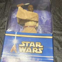 NEW MACE WINDU STAR WARS HASBRO FIGURE FOR SALE