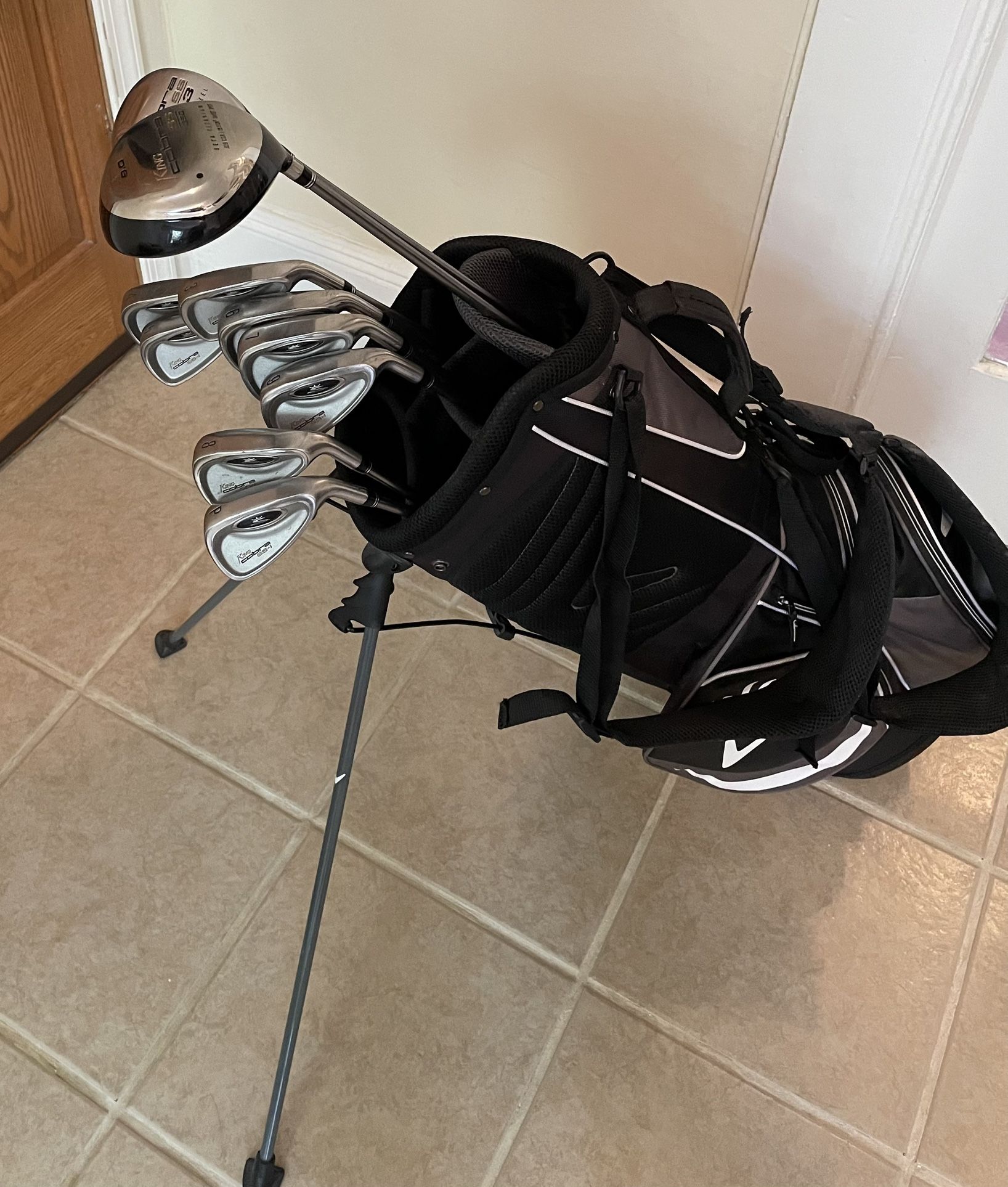 King Cobra Golf Club Set With Callaway Golf Bag