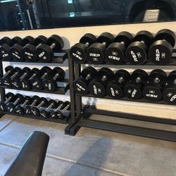 Full Dumbbell Rack Set 5-75 Lbs