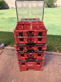 5 drawer milwaukee pack out