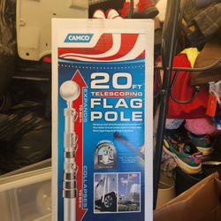 New flag pole