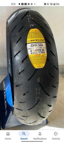 Dunlop  Sportmax GPR 300 Sport Bike Tire.