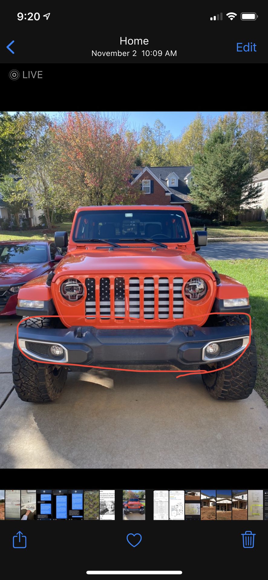 2020 Jeep gladiator Front Bumper