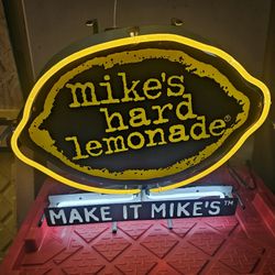 Mike's Hard Lemonade Neon Bar Sign