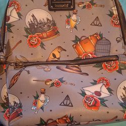 Lounge Fly mini Harry Potter backpack with matching wallet