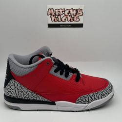 Jordan 3 Retro SE Fire Red (PS) Sz. 3Y