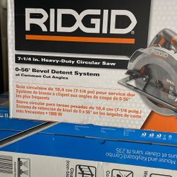 Rigid Circular saw 71/4 In