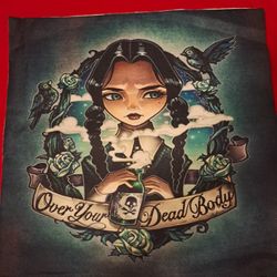 17" By 17" Wednesday Pillowcase