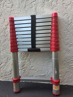 10 ft  telescopic ladder heavy duty Aluminum frame Xtend 250lb max weight, model 760P
