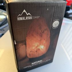 New Natural Himalayan Salt Lamp