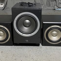 JBL Speaker Set - Venue SUB10 and 2 Studio Series S38II