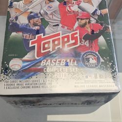 2018 Topps Baseball Factory Sealed Complete set