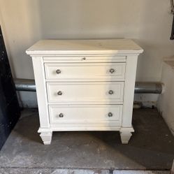 White Nightstand 