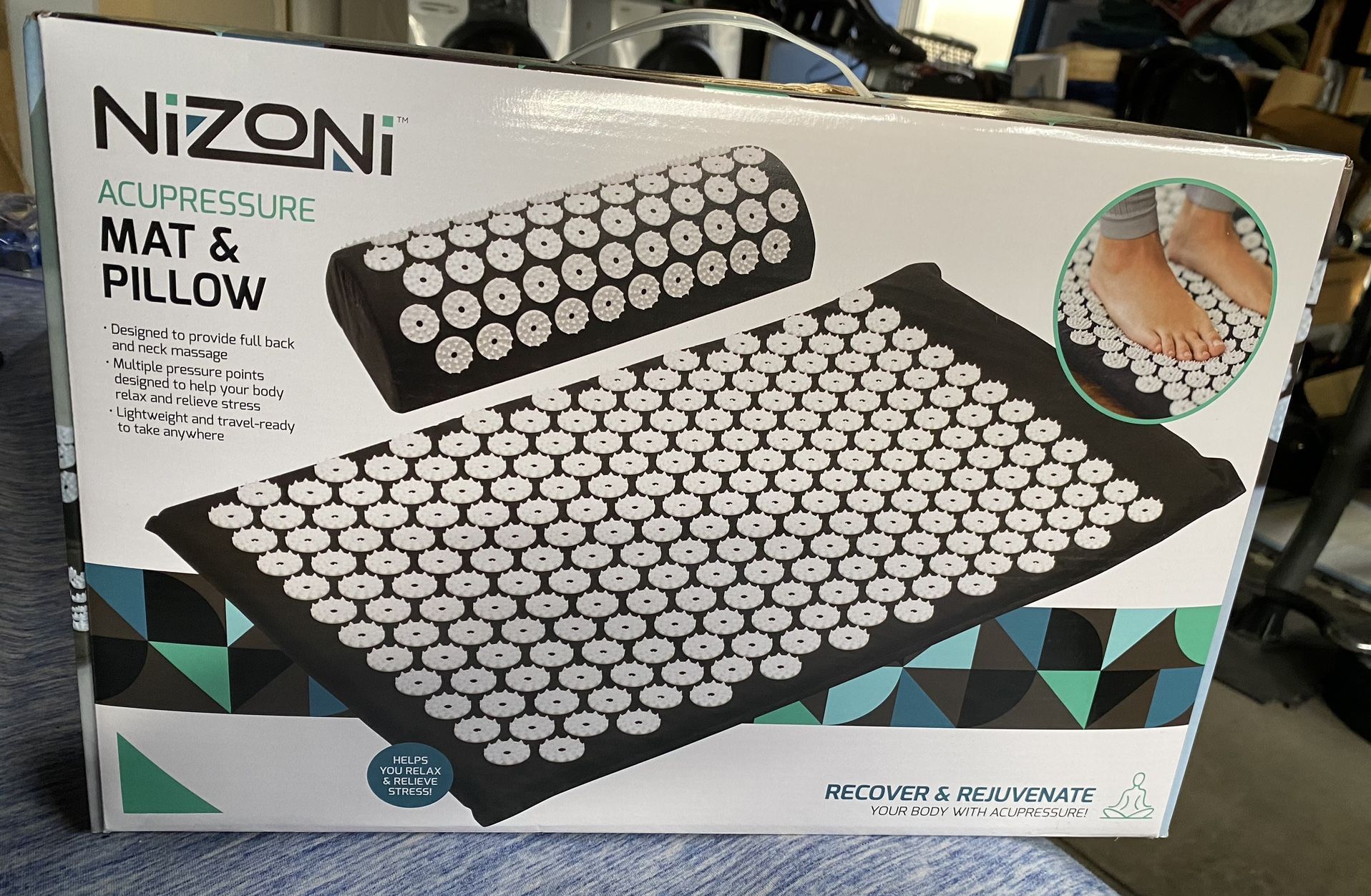 Nizoni Mat And Pillow Accupressure Massage