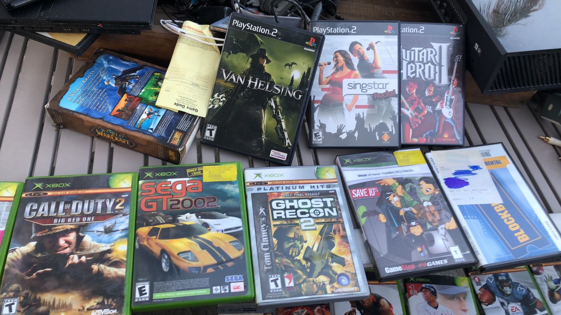 Over 35 X-Box/Ninetinendo Game Cube/ PS4/Wii Plus four console and