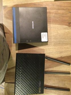 Routers netgear and asus