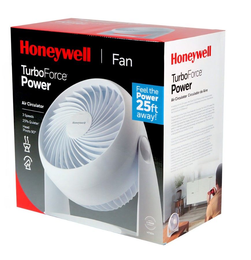 Honeywell HT-904 TurboForce Tabletop Air Circulator Fan