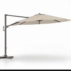 Bluu Sequoia Pro Cantilever Umbrella Round 1-Tier