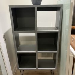Gray Shelf – 31”W x 58”H x 12.75”D