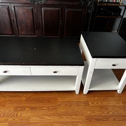 Ashley Furniture Coffee Table and Side Table