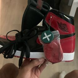 Patent Leather Jordan 1’s