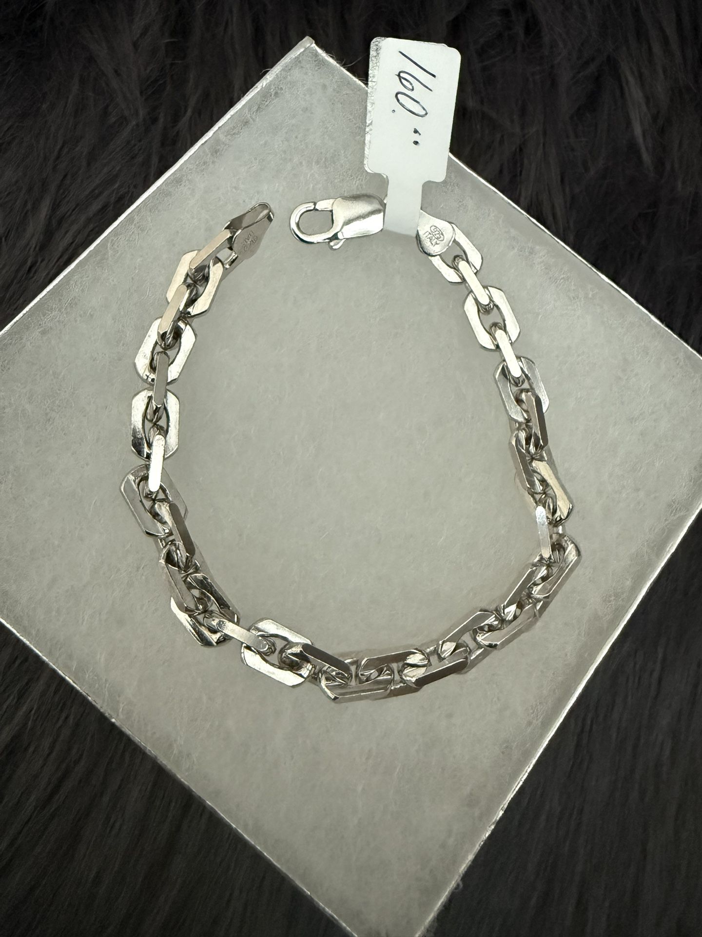925 Silver Chain Bracelet For Men
