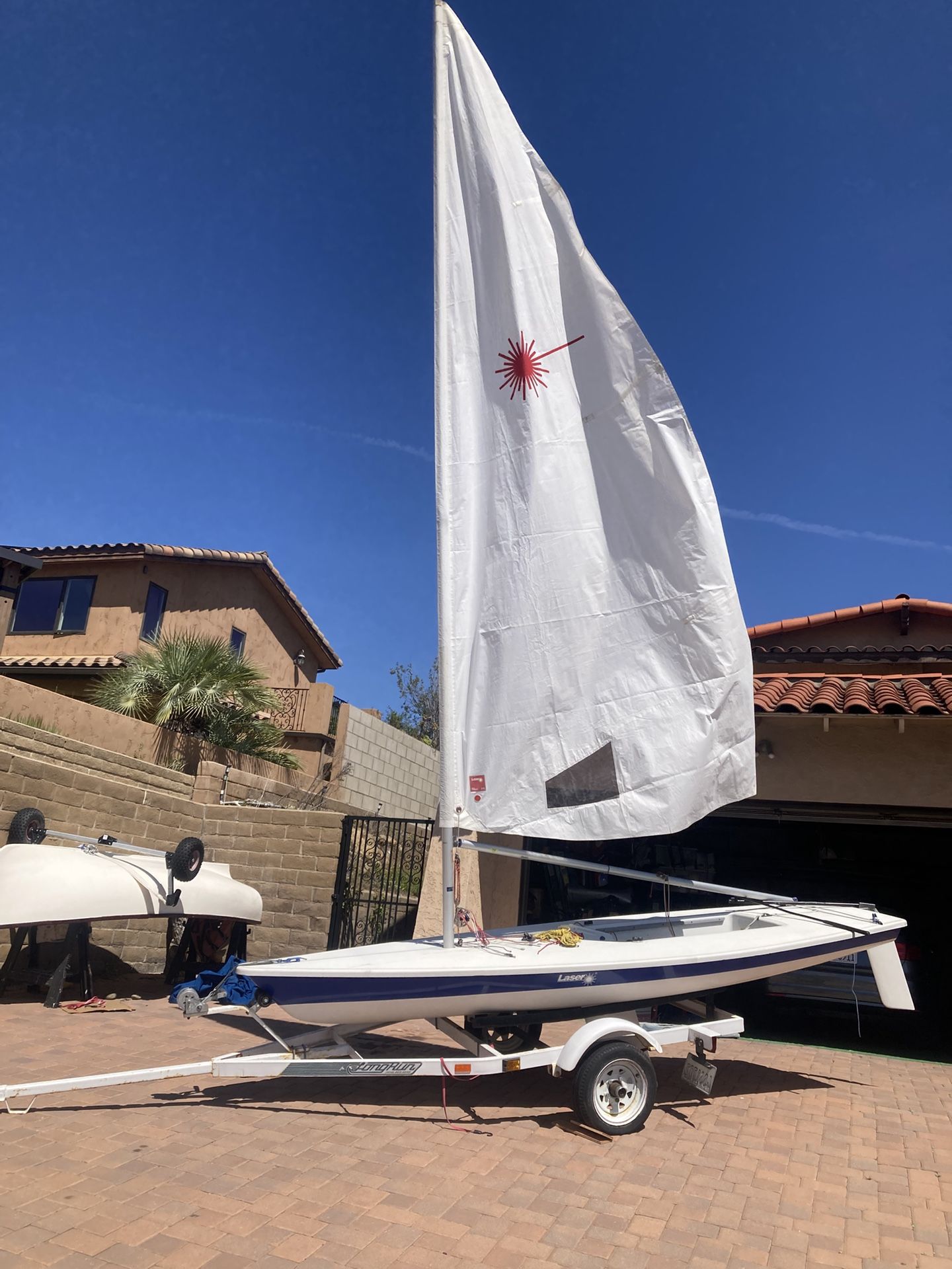 Laser Sailboat