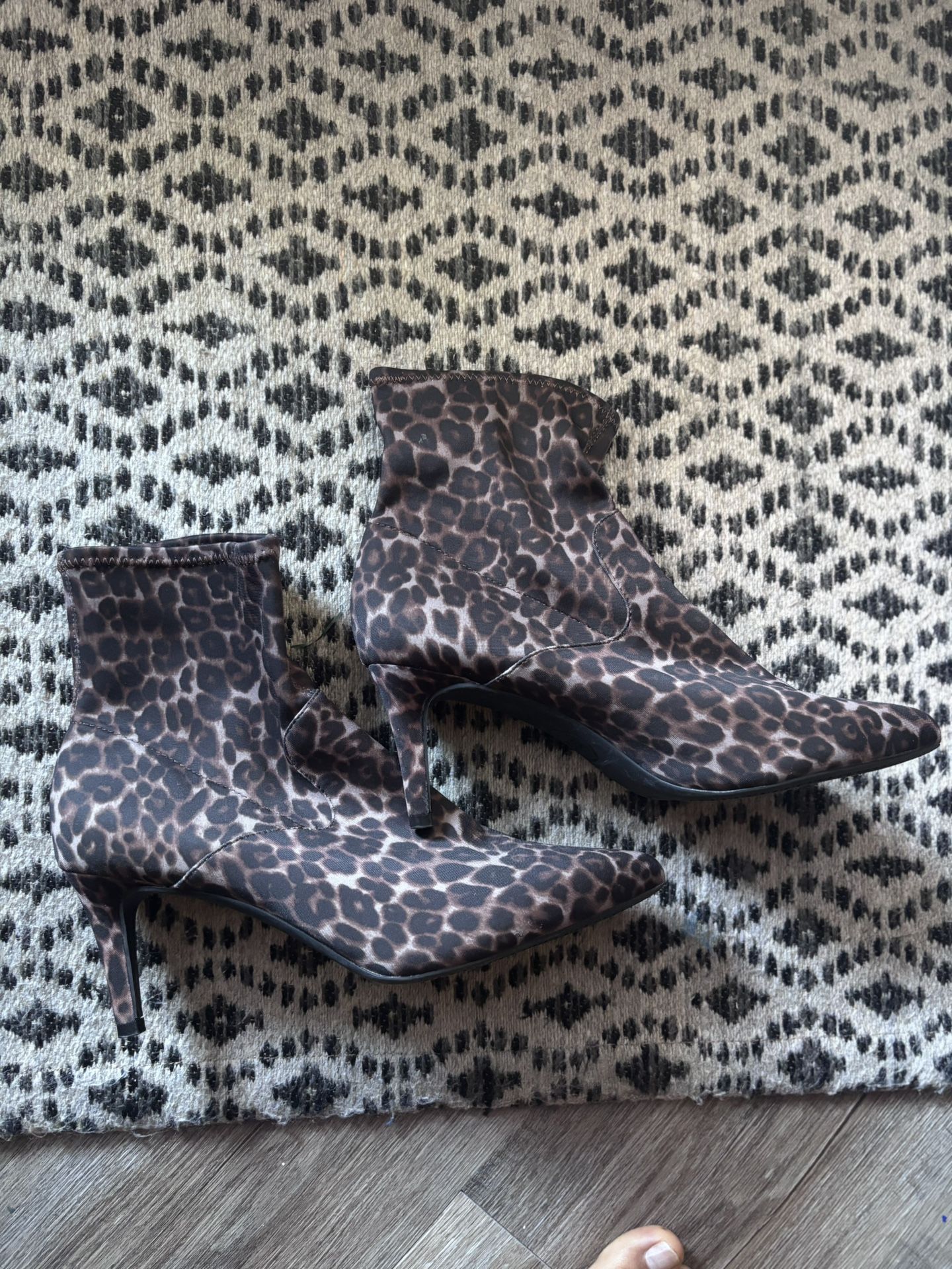 Leopard Boots