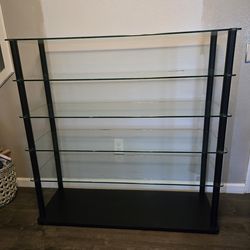 5 Tiered Glass Shelf