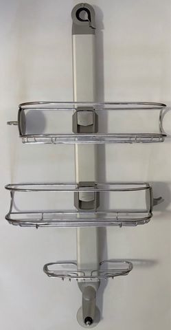 SimpleHuman adjustable shower caddy great condition!