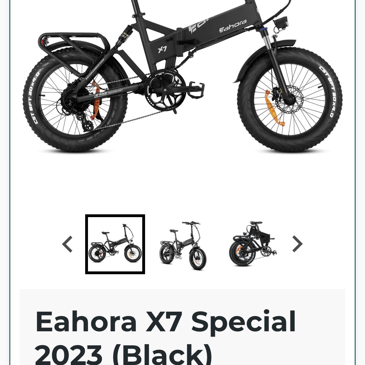 Electric bicycle 