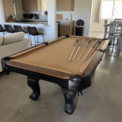 Pool table, Chairs And Dart Board