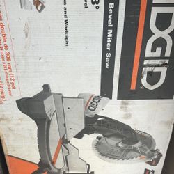 12 In. Dual Bevel Miter Saw Ridgid