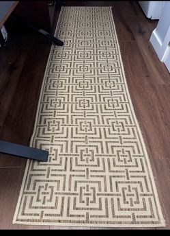 Geometric Pattern Runner Rug