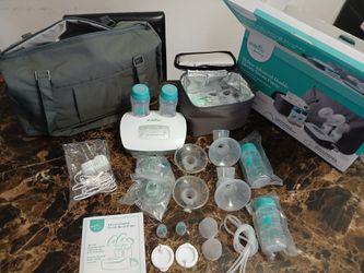 evenflo deluxe advanced double electric breast pump