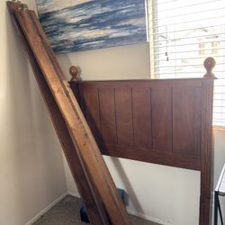 Solid Wood Twin Bed Frame