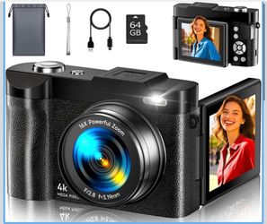 4K Digital Camera for Photography