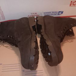 TIMBERLAND Men's Black Boots Size 8.5