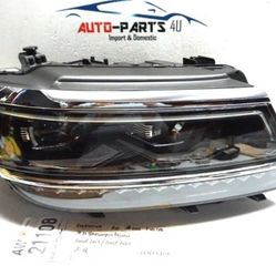 2018-2021 VOLKSWAGEN TIGUAN RIGHT PASSENGER FULL LED HEADLIGHT OEM AW21108