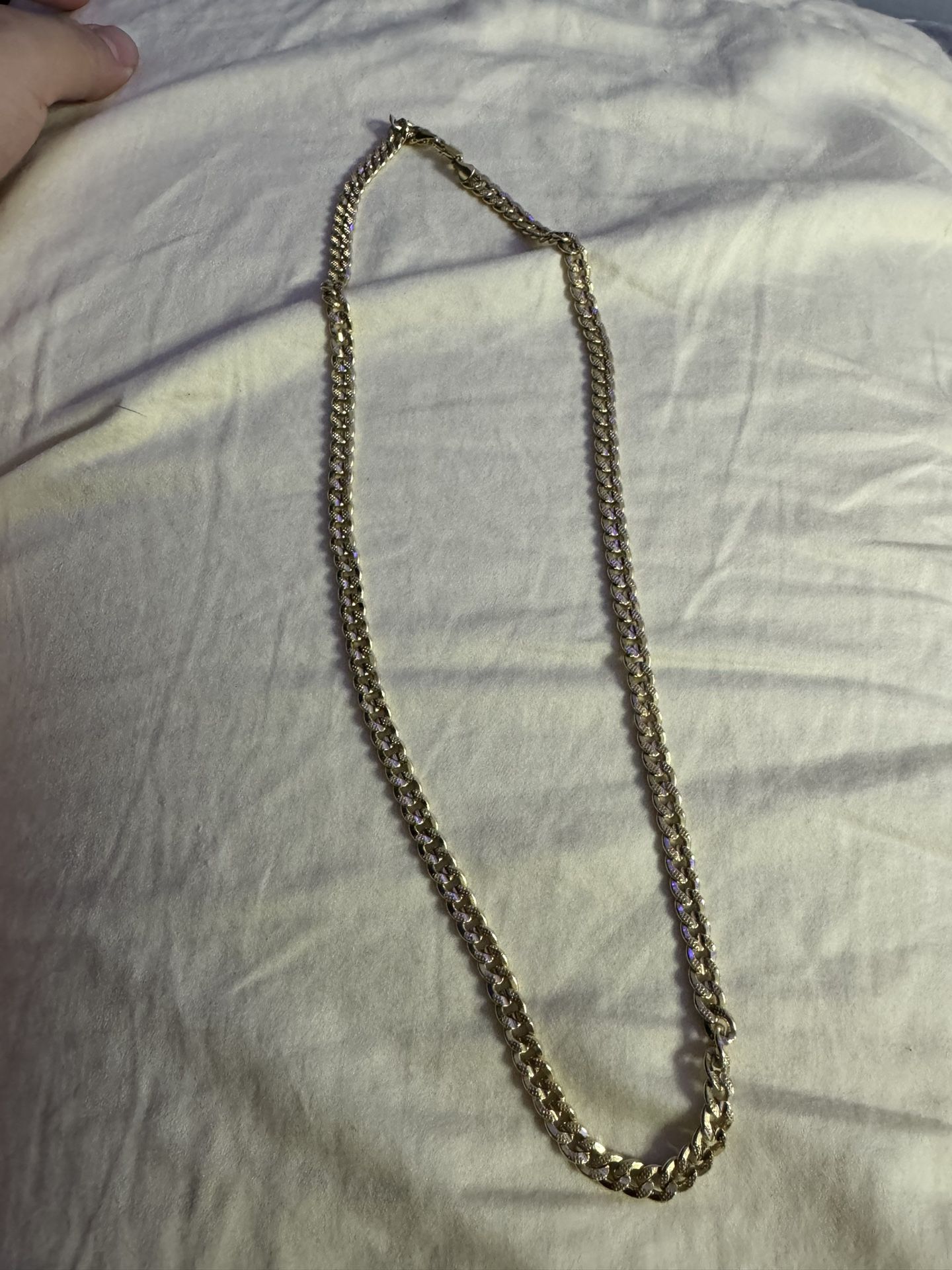 24 Inch 18k Plated Gold Chain 